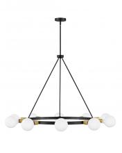 Lark Canada 83610BK - Large Single Tier Chandelier