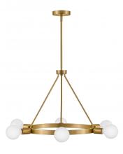 Lark Canada 83616LCB - Medium Single Tier Chandelier