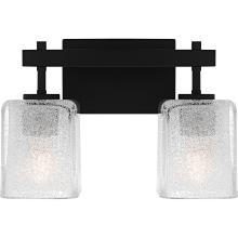  BTH8613MBK - Brenthouse 2-Light Matte Black Bath Light