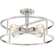  NHR1718BN - New Harbor Semi-Flush Mount