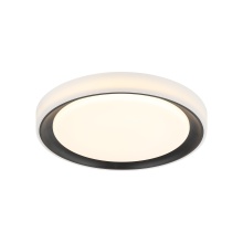 Matteo Lighting M19015BK - Oculus Black Flush Mounts