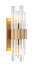 Matteo Lighting W66902AG - Kellan Aged Gold Brass Wall Sconce