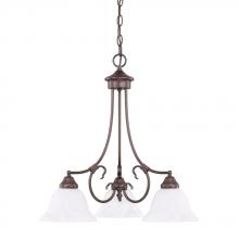  3224BZ-220 - 3 Light Chandelier