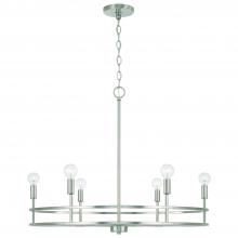 Capital Canada 448761BN - 6 Light Chandelier