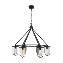 Capital Canada 934261BK - 6-Light Chandelier