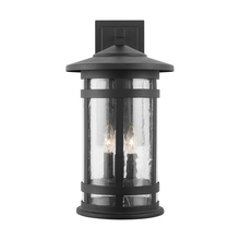 Capital Canada 935531BK - 3 Light Outdoor Wall Lantern