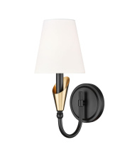 Z-Lite 4014-1S-MB-MGLD - 1 Light Claudelle Wall Sconce