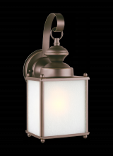  84570-71 - Jamestowne transitional 1-light medium outdoor exterior wall lantern in antique bronze finish with f