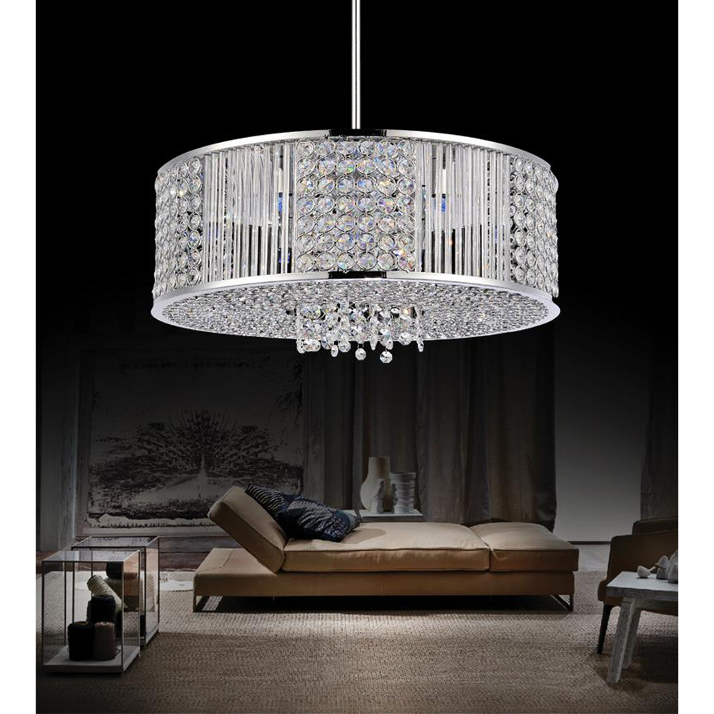 Sarina 6 Light Chandelier With Chrome Finish