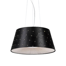  25624-014 - Sasso, 2Lt Pendant, Chrome/Black