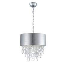  26603-018 - Jura, 4Lt Chandelier, Chrome