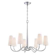 Eurofase 27969-014 - Enza, 7Lt Chandelier, Chrome