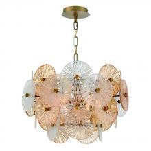  44571-016 - Sue-anne 6 Light Chandelier in Plated Brass