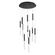  46477-019 - Benicio 11 Light Chandelier in Black