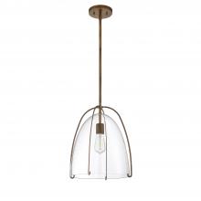  PF114-BRS - 1 LIGHT PENDANT