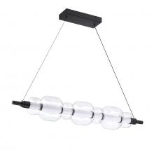  PF268-BLK/CLR - HORIZONTAL LED PENDANT