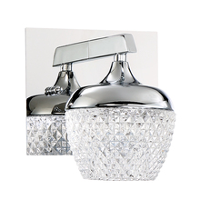  VF9100-1L-CH - ARIKA series 1-Light 5 Watt Chrome Integrated LED Bath Light or Sconce