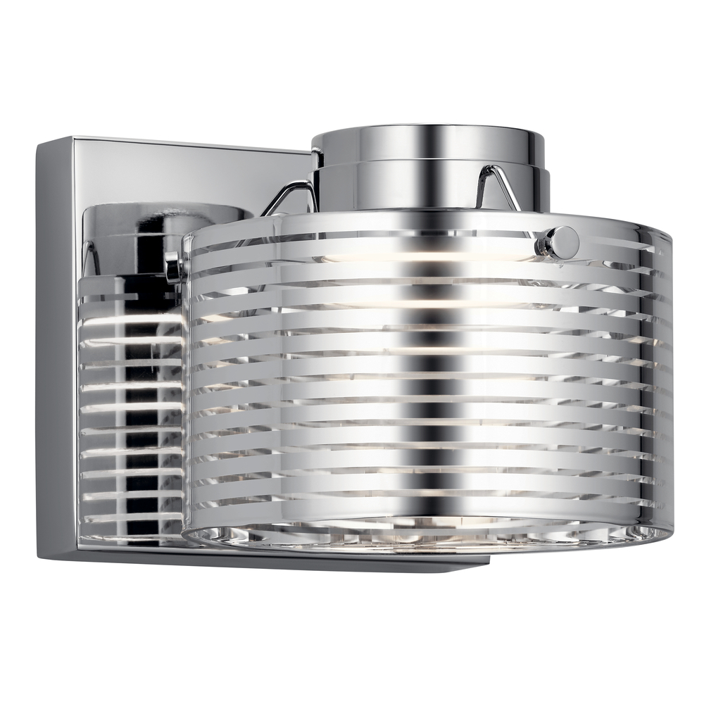 Santora 3000K LED 1 Light Wall Sconce Chrome