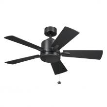 Kichler 330241SBK - 42 Inch Lucian II Fan