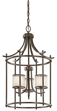  43139MIZ - Tallie™ 20" 3 Light Foyer Pendant Mission Bronze