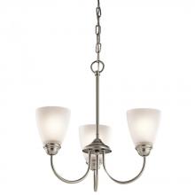  43637NIL18 - Mini Chandelier 3Lt LED