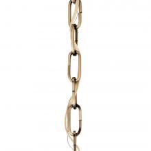 Kichler 4921CPZ - Square Chain, Standard, 36"