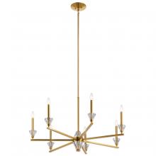  52002FXG - Calyssa™ 7 Light Chandelier Fox Gold