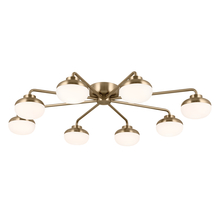  52608CPZ - Semi Flush 8Lt LED