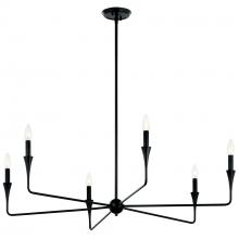 Kichler 52690BK - Chandelier 6Lt