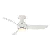  FH-W2203-44L27BNMW - Corona 44 Flush Mount Ceiling Fan