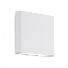  AT68006-WH-UNV - Slate 6-in White LED All terior Wall