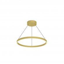  PD87724-BG - Cerchio 24-in Brushed Gold LED Pendant