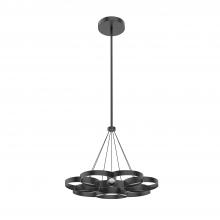  CH90826-BK - Maestro 26-in Black LED Chandeliers