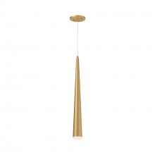  401215BG-LED - Mina 24-in Brushed Gold LED Pendant