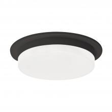  FM42706-BK - Stockton 6-in Black LED Flush Mount