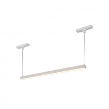  TRL28122-WH - Mira 22-in White Trilo Track Linear Pendant