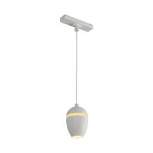  TRP89703-WH - Eloa 3-in White Trilo Track Pendant