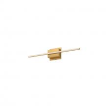  WS18224-BG-UNV - Vega Minor 24-in Brushed Gold LED Wall Sconce