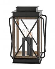 Hinkley Canada 11197BK-LV - Medium Pier Mount Lantern 12v