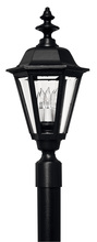 Hinkley Canada 1441BK - Large Post Top or Pier Mount Lantern