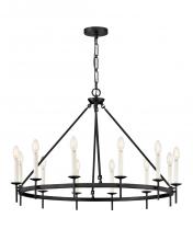  47476BK - Large Ring Chandelier