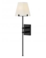  48270BK - Large Single Light Sconce