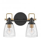  51272BK - Small Two Light Vanity