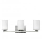  55023BN - Medium Three Light Vanity