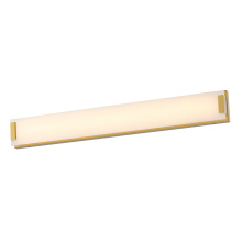 DVI DVP35344BR-AFA - Torrance CCT 30" Vanity, Brass with Faux Alabaster