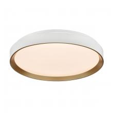  DVP40248GD+MW-5CCT - Hudson 18.5" LED Flush Mount