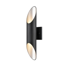 DVI DVP43071SS+BK - Brecon Outdoor Cylinder 20 Inch Sconce