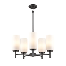  DVP47125EB-OP - Manitou 5 Light Chandelier