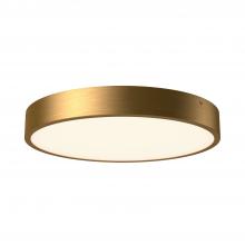  FM554015AG-5CCT - Adelaide 15-in Aged Gold LED Flush Mount