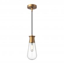  PD464001AG - Marcel 4-in Aged Gold 1 Light Pendant